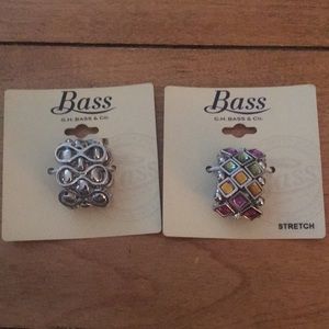 Bass 2 stretch rings.